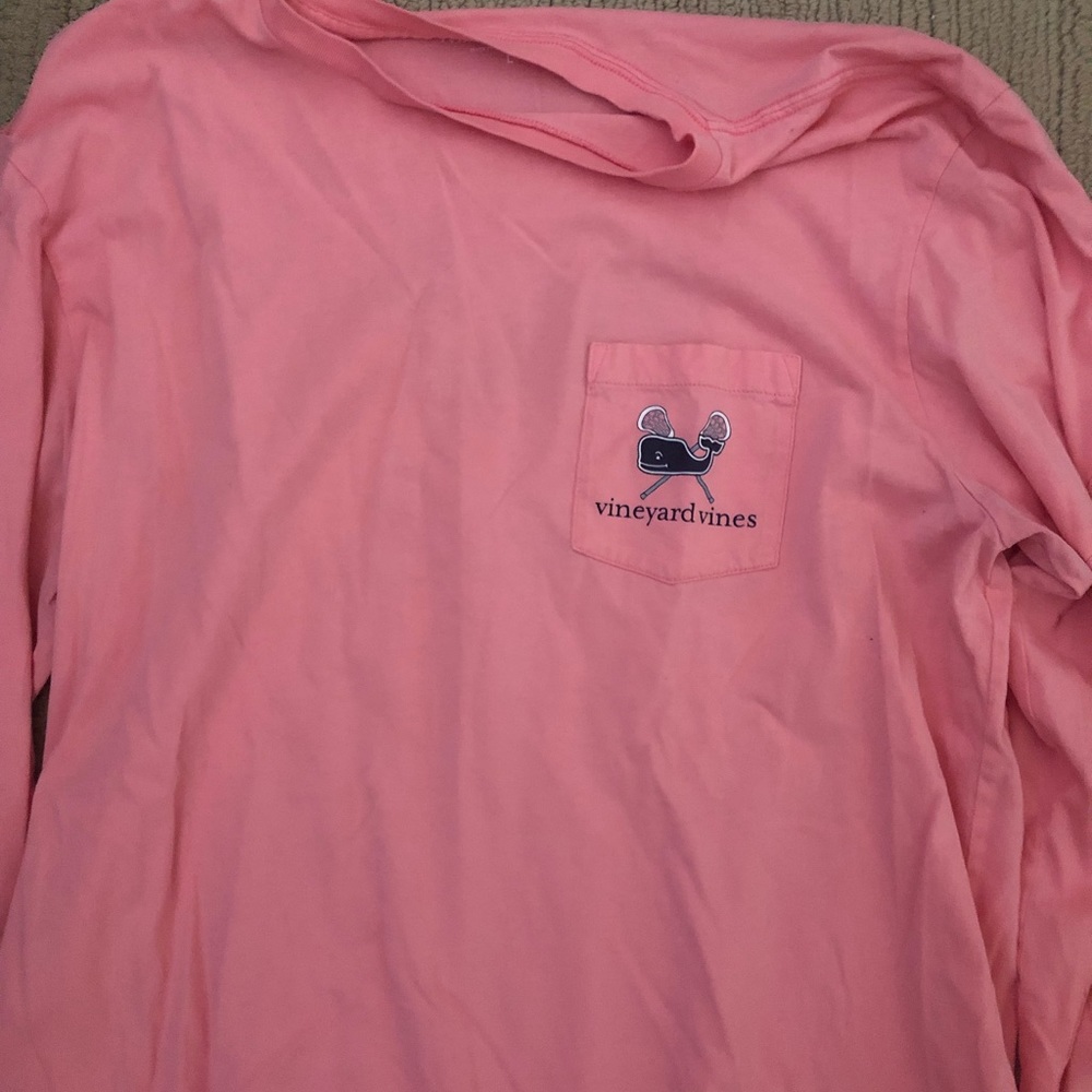 Vineyard Vines Long Sleeve Lacrosse Tee